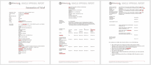 Classic Car Appraisal Report - Adjustments