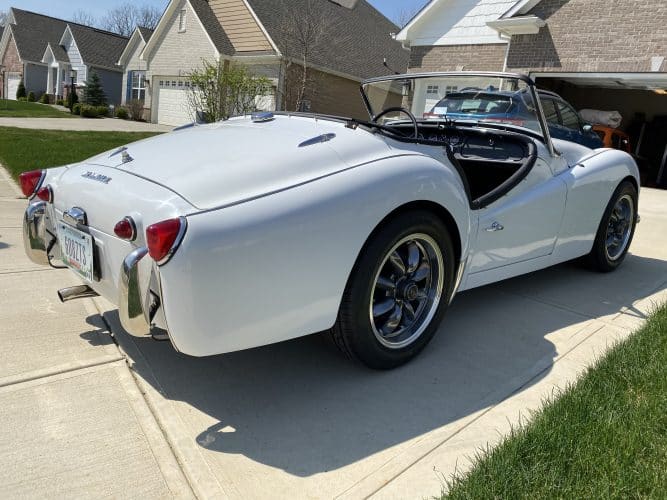 1959 Triumph TR3 Classic Car Inspection