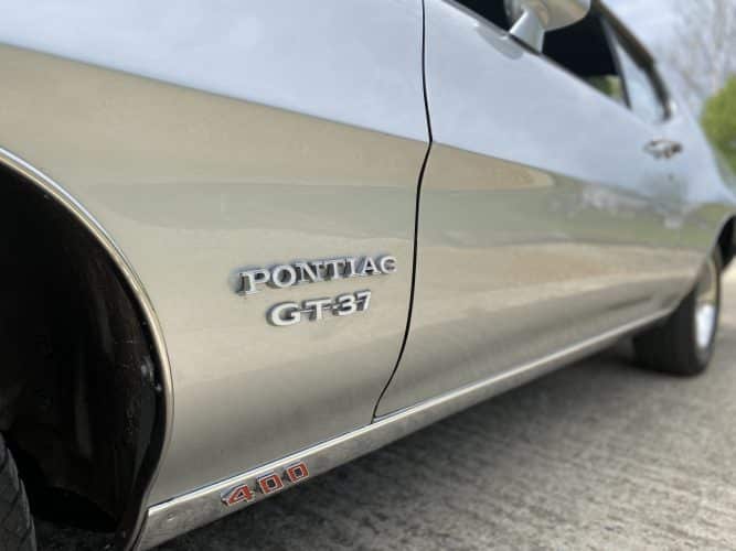 Pre-purchase Muscle Car Inspection Of A 1971 Pontiac Lemans Gt37