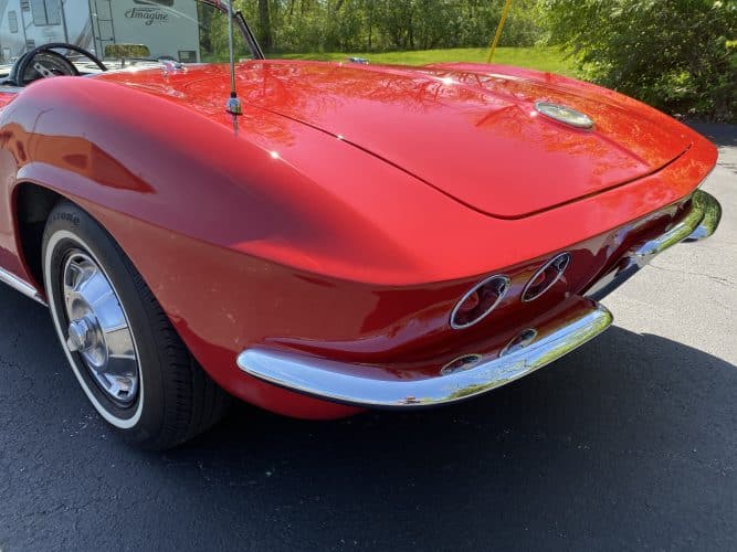 Pre-purchase Classic Car Inspection Of A 1962 Chevrolet Corvette In St Louis