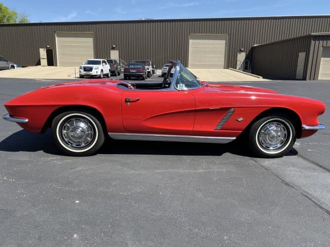 Pre-purchase Classic Car Inspection Of A 1962 Chevrolet Corvette In St Louis