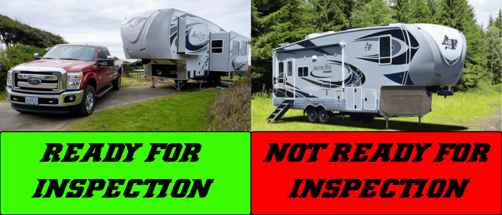 RV Motorcoach Appliances Inspection